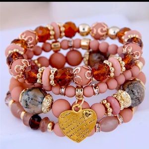 Beautiful beads bracelets set🌹